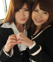 Maki Shibasaki and Madoka Imai